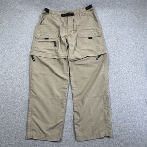 EMS Belted Convertible Cargo‎ Pants Mens 34x31 Nylon Utility Hiking Outdoor